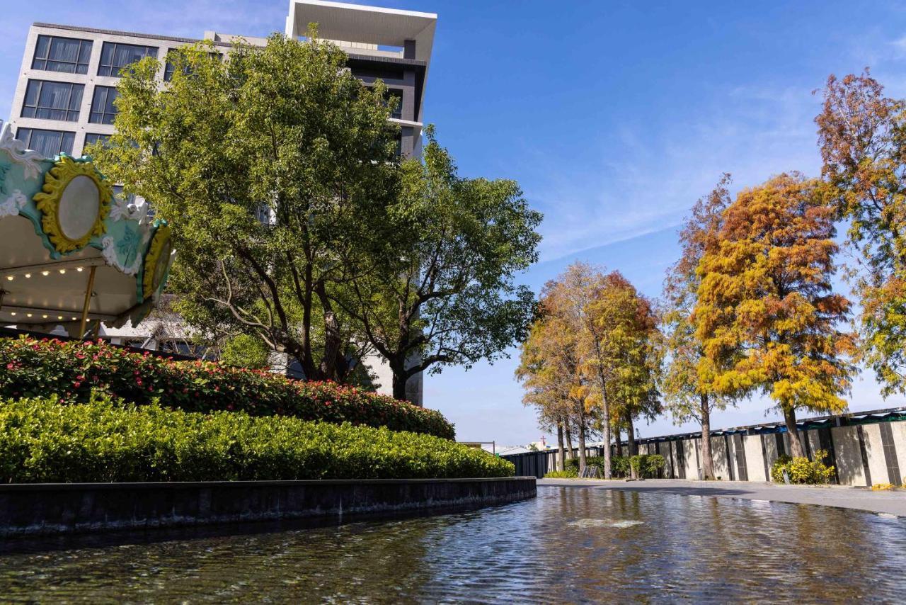Hsin Hotel Chiayi Eksteriør billede The campus of the University of Jinan