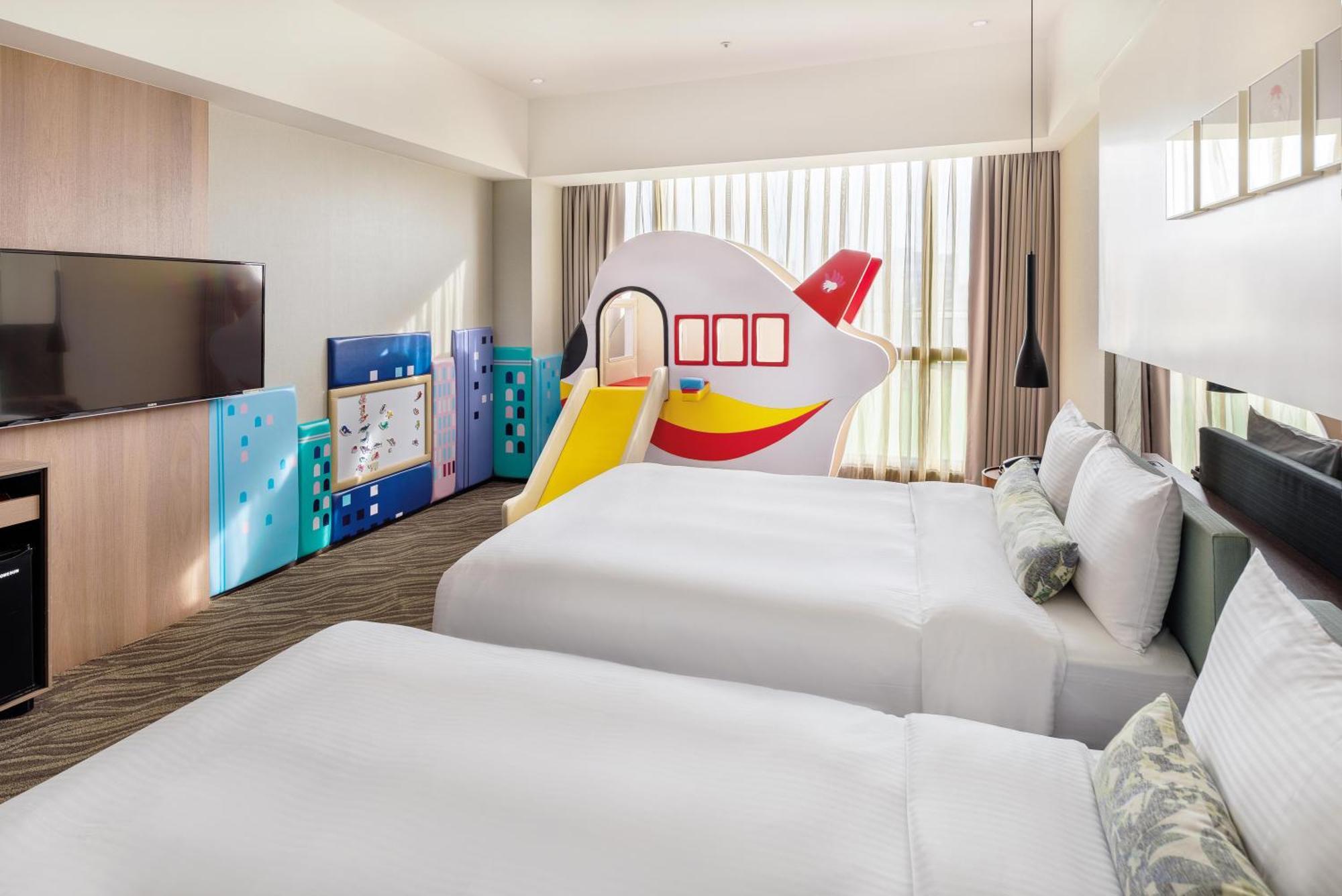 Hsin Hotel Chiayi Eksteriør billede Family room