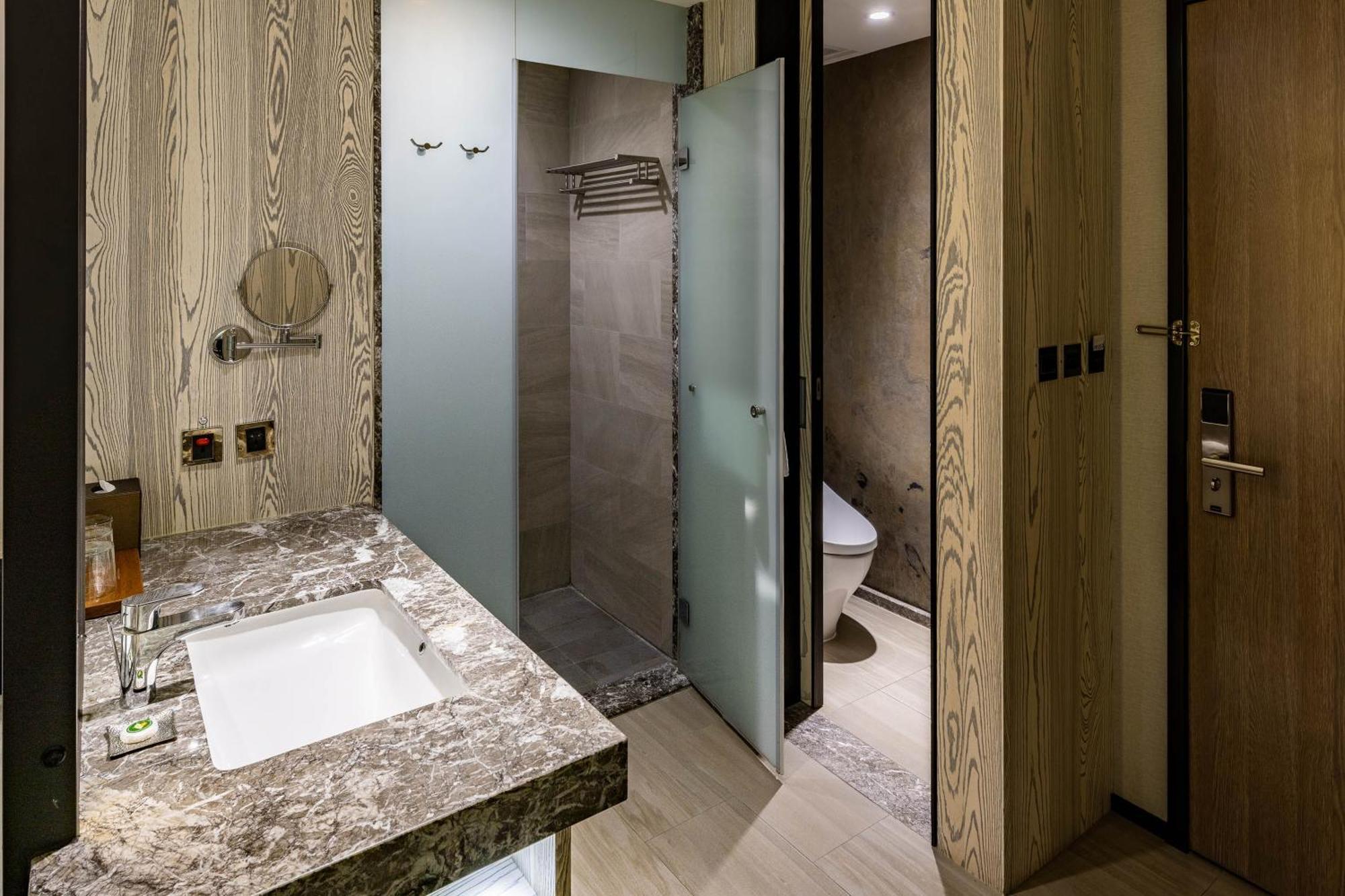 Hsin Hotel Chiayi Værelse billede Bathroom
